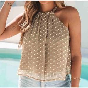 NEW SHIYING FASHION daisy pattern flowy tank in khaki